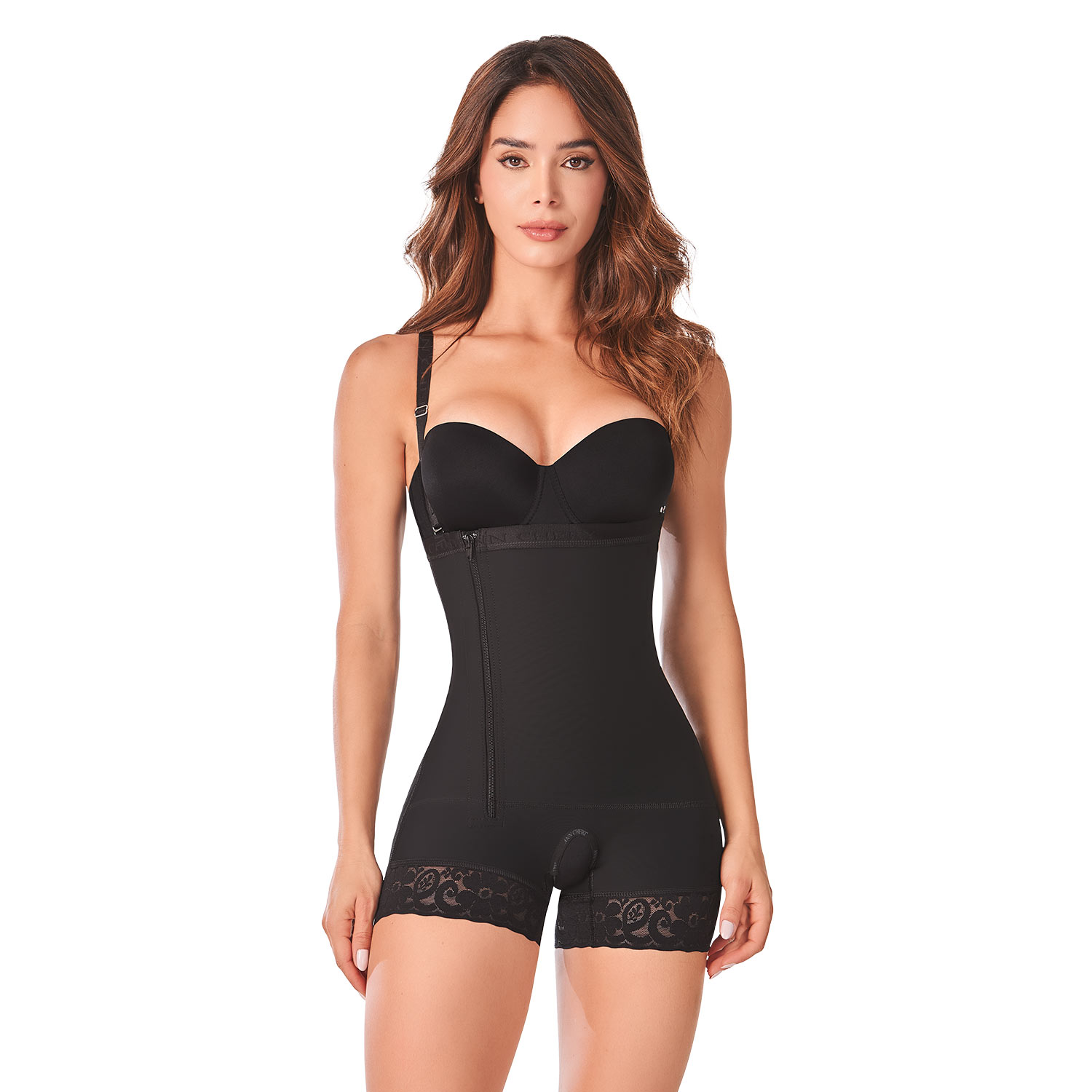 annchery comfort fajastrapless 5168 mujer negro 1