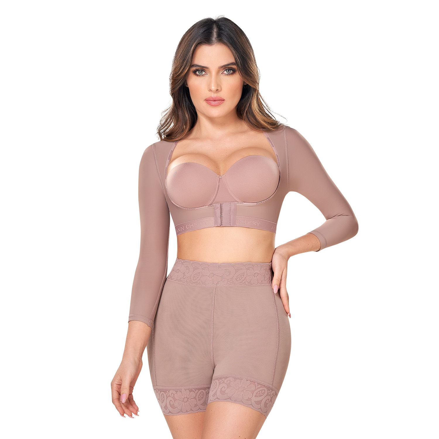 annchery comfort shortlevantacola 5155 mujer cocoa 1